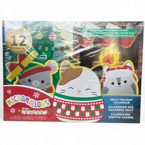 Micromallows by Squishmallows Holiday Christmas Aldi Advent Calendar 12 pieces